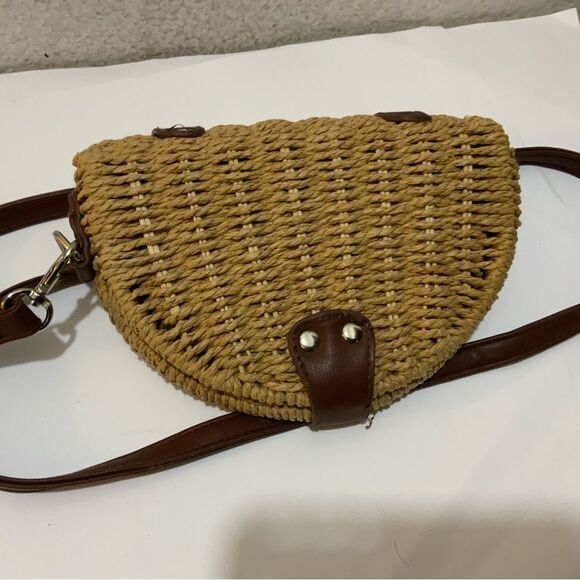 White House Black Market Basket Type Purse - Picture 6 of 12